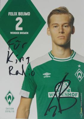 Werder Bremen -        Felix Beijmo